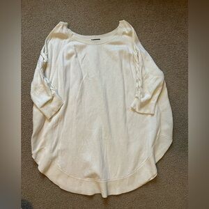 Express Cold Shoulder Sweater